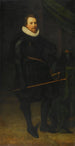 Portrait of Sir John Burroughs 1587-1627 - Jan Anthonisz van Ravesteyn — artwork view