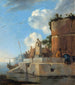 a coastal ruin in Italy - Jan Asselijn — artwork view