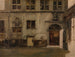 Corte de la casa de Christoffel Plantin - Jan August Hendrik Leys — vista de la obra