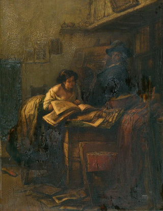 Jan August Hendrik Leys - The Studio.webp