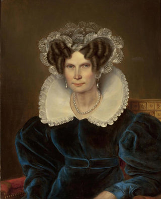 Jan Baptist van der Hulst - Portrait of Wilhelmine queen of the Netherlands.webp