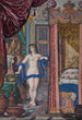 Cleopatra y la escorpión en un interior elegante - Jan Berents — vista de la obra