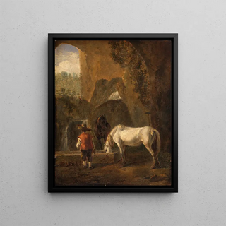 Jan Both - A Horse Drinking.webp