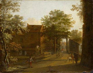 Jan Both - Street with Drawbridge.webp