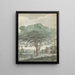 Tree in Ceylon - Jan Brandes — framed artwork on a wall