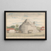Stupa de Kalyani à Ceylan - Jan Brandes — framed artwork on a wall