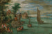 a river landscape with ferries and sailboats - Jan Brueghel the Younger — artwork view
