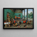 la alegoría de la tulipomanía - Jan Brueghel el Joven — cuadro enmarcado en la pared