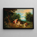 Apollo Consoling Cyparissus - Jan Brueghel the Younger — framed artwork on a wall