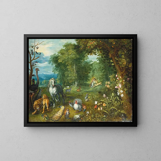 Jan Brueghel the Younger - Paradise with the Creation of Eve.webp