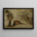 Study of monkeys, a deer, and other animals - Jan Brueghel the Younger — framed artwork on a wall