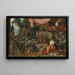 Les Cinq Sens: le toucher - Jan Brueghel le Jeune — framed artwork on a wall