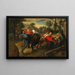 Tobie et l'Ange - Jan Brueghel le Jeune — framed artwork on a wall