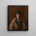 Retrato de la propietaria bielorrusa Potiralovskaia - Jan Chrucki — cuadro enmarcado en la pared
