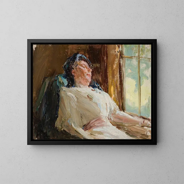 Alina Dor à Maryino - Jan Cybis — cuadro enmarcado en la pared