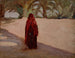 Biskra, una niña - Jan Cybis — vista de la obra