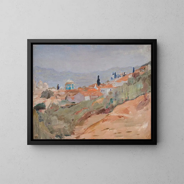 Bursa - Jan Cybis — cuadro enmarcado en la pared