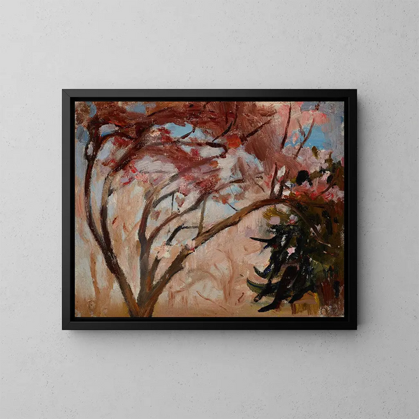 Magnolia de Crimée - Jan Cybis — cuadro enmarcado en la pared