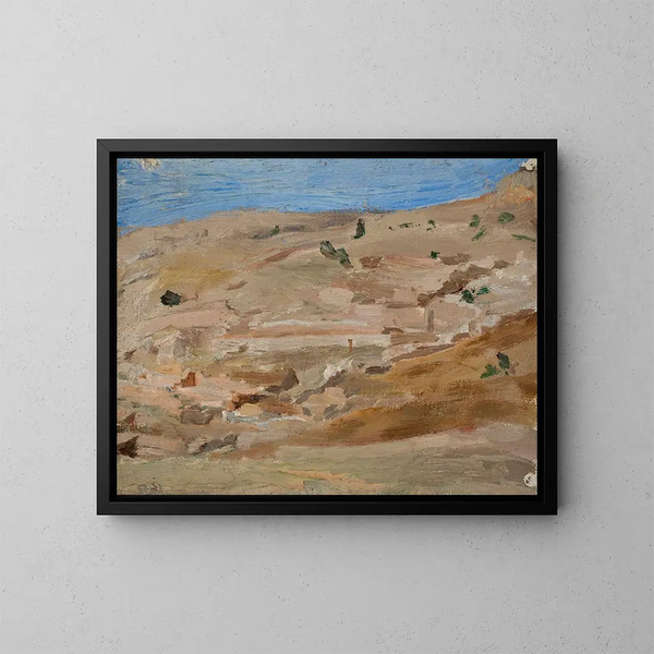 Delphes, du voyage en Grèce - Jan Cybis — framed artwork on a wall