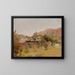 Diewarra Templer Stand Abu, from the India trip - Jan Cybis — framed artwork on a wall