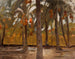 Bosque de palmeras egipcio del viaje a Egipto - Jan Cybis — vista de la obra