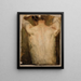 Female Back Model Painting - Jan Cigliski — framed artwork on a wall
