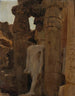 Fragment of a temple in Luxor from the Egypt trip - Jan Cybis — artwork view