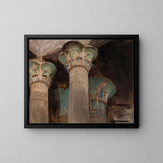 Jan Cigliski - Isis  capitals in the temple of Isis From the journey to Egypt.webp