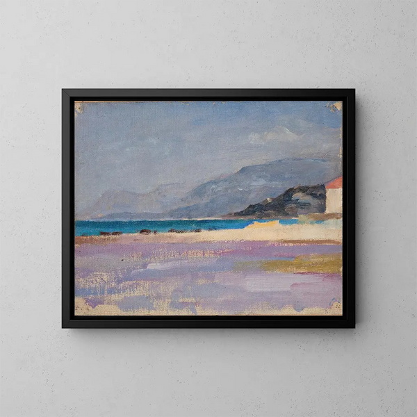 Italia Ventimiglia - Jan Cybis — cuadro enmarcado en la pared