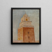 Kairouan el Minarete de la Mezquita del Barbero - Jan Cybis — cuadro enmarcado en la pared