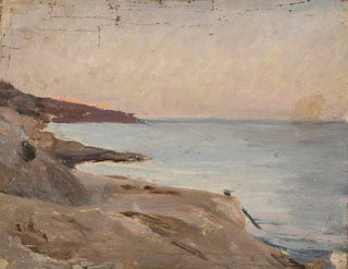 Jan Cigliski - Marine landscape  Yalta From the journey to Crimea.webp