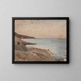Jan Cigliski - Marine landscape  Yalta From the journey to Crimea.webp