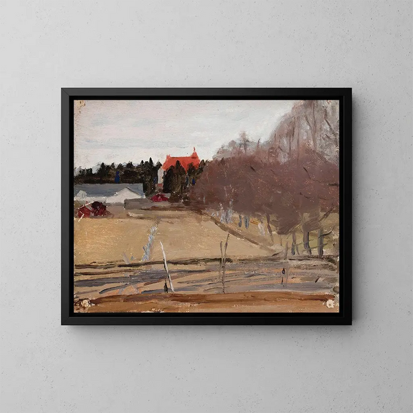 Merioki Finlandia - Jan Cybis — cuadro enmarcado en la pared
