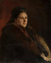 Retrato de la Sra. Karliska - Jan Cybis — vista de la obra