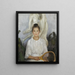 Retrato de la princesa Golitsyna - Jan Cybis — cuadro enmarcado en la pared