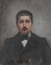 Retrato de Sigma Syromyatnikov - Jan Cybis — vista de la obra