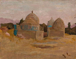 Jan Cigliski - Samarkand  ShahiZinda mosque From the journey to Turkestan.webp
