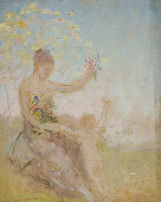 Jan Cigliski - Sketch for the panel Springtime for the BakhchiDere villa in Yalta.webp