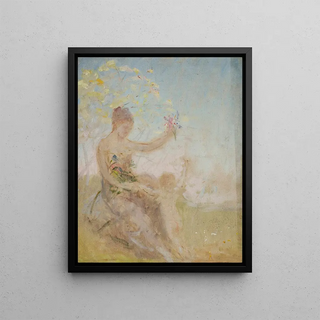 Jan Cigliski - Sketch for the panel Springtime for the BakhchiDere villa in Yalta.webp