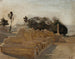 Templo de Amon-Ré de la Callejón de Sphinx en Karnak - Jan Cybis — vista de la obra