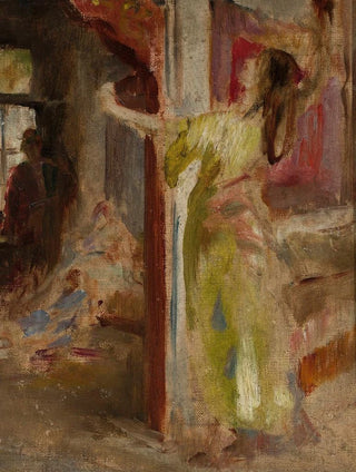 Jan Cigliski - Study for the painting Potocka in Bakhchisaray.webp