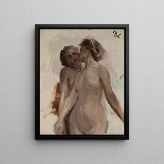 Jan Cigliski - Study for the painting Symbolic dance.webp