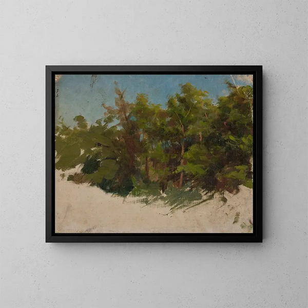 Study of Podolia - Jan Cybis — framed artwork on a wall