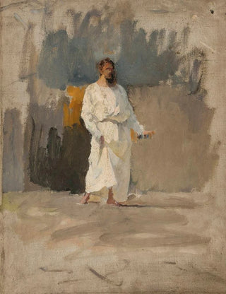 Jan Cigliski - Study of Christ for the painting Pool of Siloam.webp