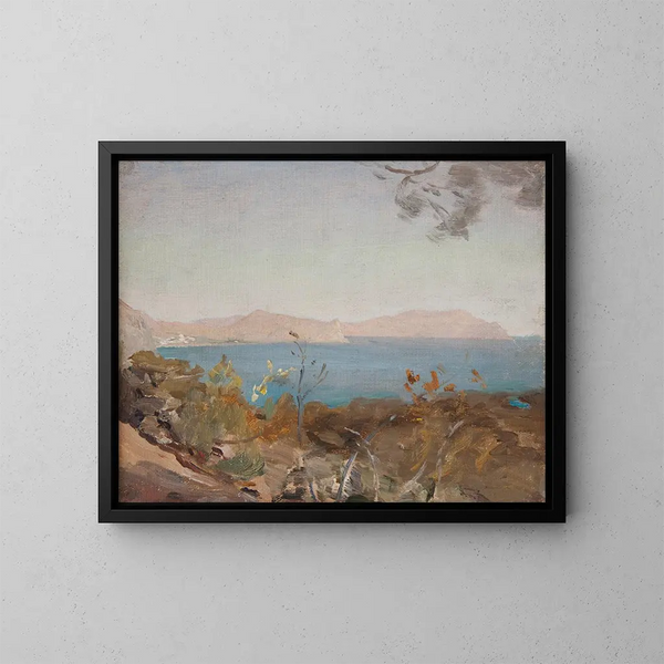 Sudak 3 - Jan Cybis — framed artwork on a wall