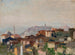 Vista del Punta del Seraglio desde el viaje a Constantinopla - Jan Cybis — vista de la obra