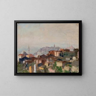 Jan Cigliski - View of Punta del Seraglio From the journey to Constantinople.webp