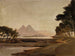 Vista de las pirámides durante el viaje a Egipto - Jan Cybis — vista de la obra