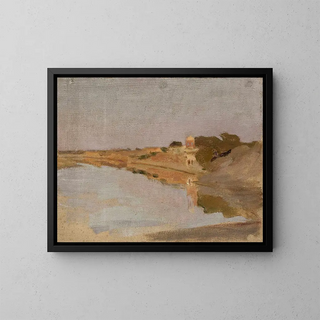 Jan Cigliski - Water landscape From the journey to India.webp