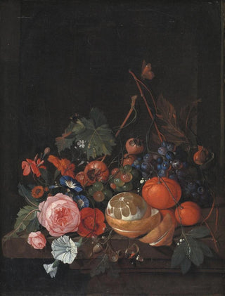 Jan Davidsz de Heem - Flowers And Fruit.webp